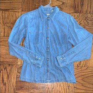 GAP Denim Button Down Shirt
